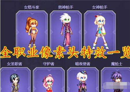 DNF十周年全职业像素头装扮介绍 十周年头像