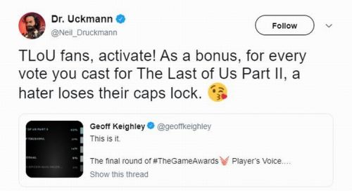 《最后的生还者2》总监引战言论遭玩家批评 发文致歉