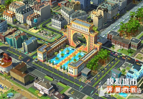 模拟城市我是市长全新主题 新月集市主题建筑抢先看