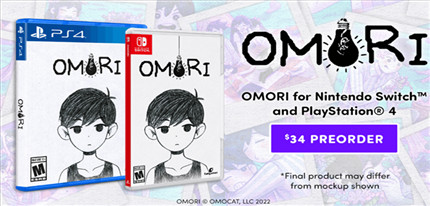 《OMORI》将于6月17日登陆主机平台